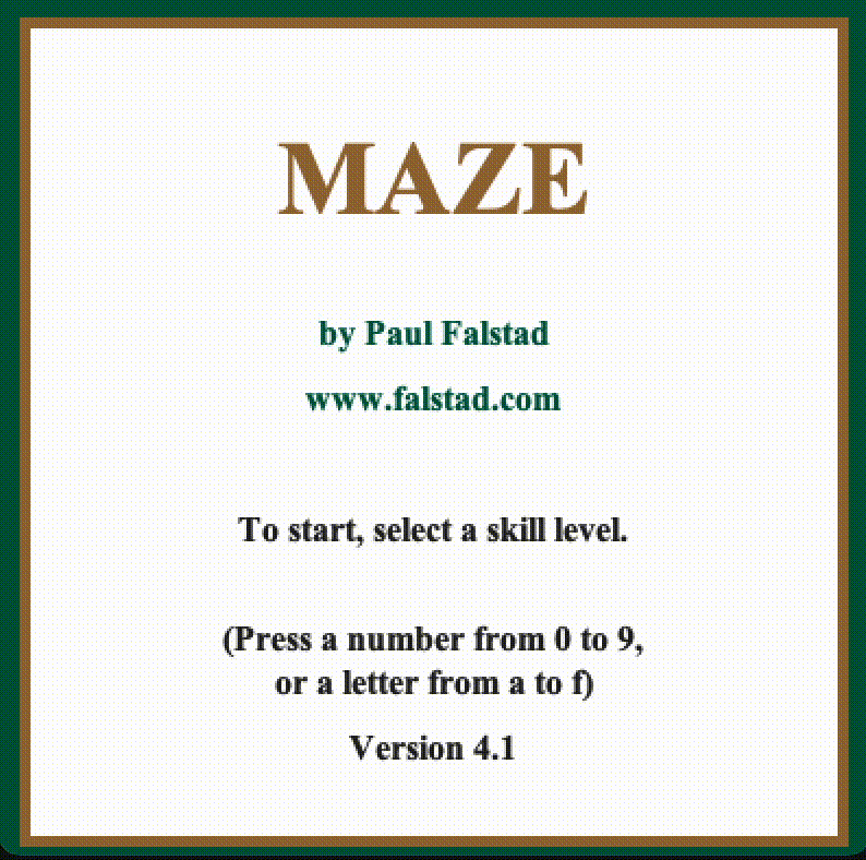 maze4 video